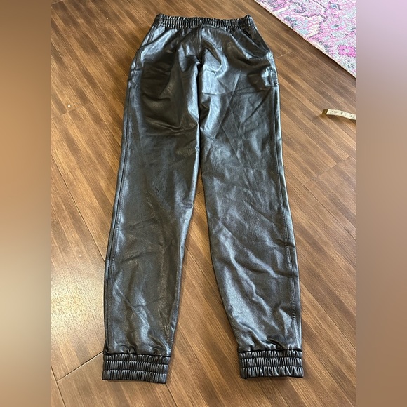 SPANX® Leather-Like Jogger black 
Size small
Like new
Style 20283R - Picture 7 of 10